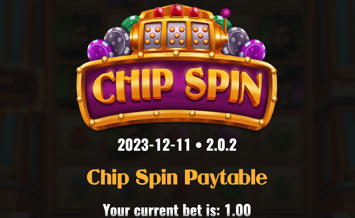Chip Spin Relaxgaming Joker slot