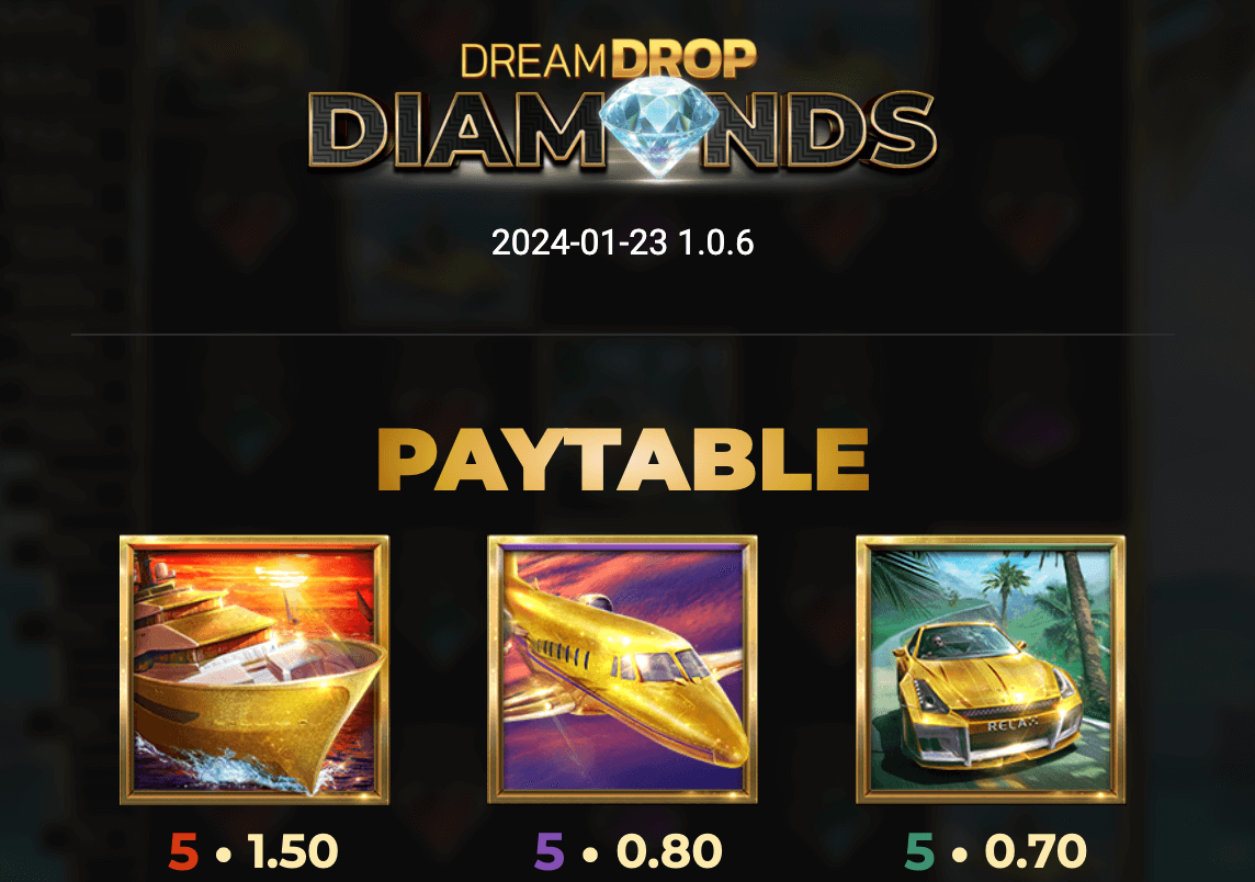 Dream Drop Diamonds Relaxgaming Joker123game