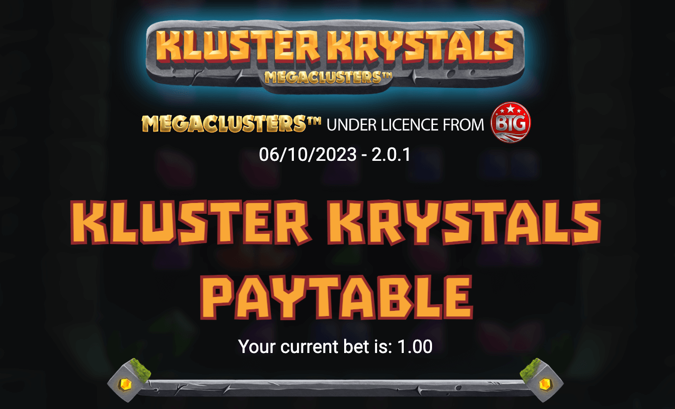 Kluster Krystals Megaclusters Relaxgaming slotJoker123