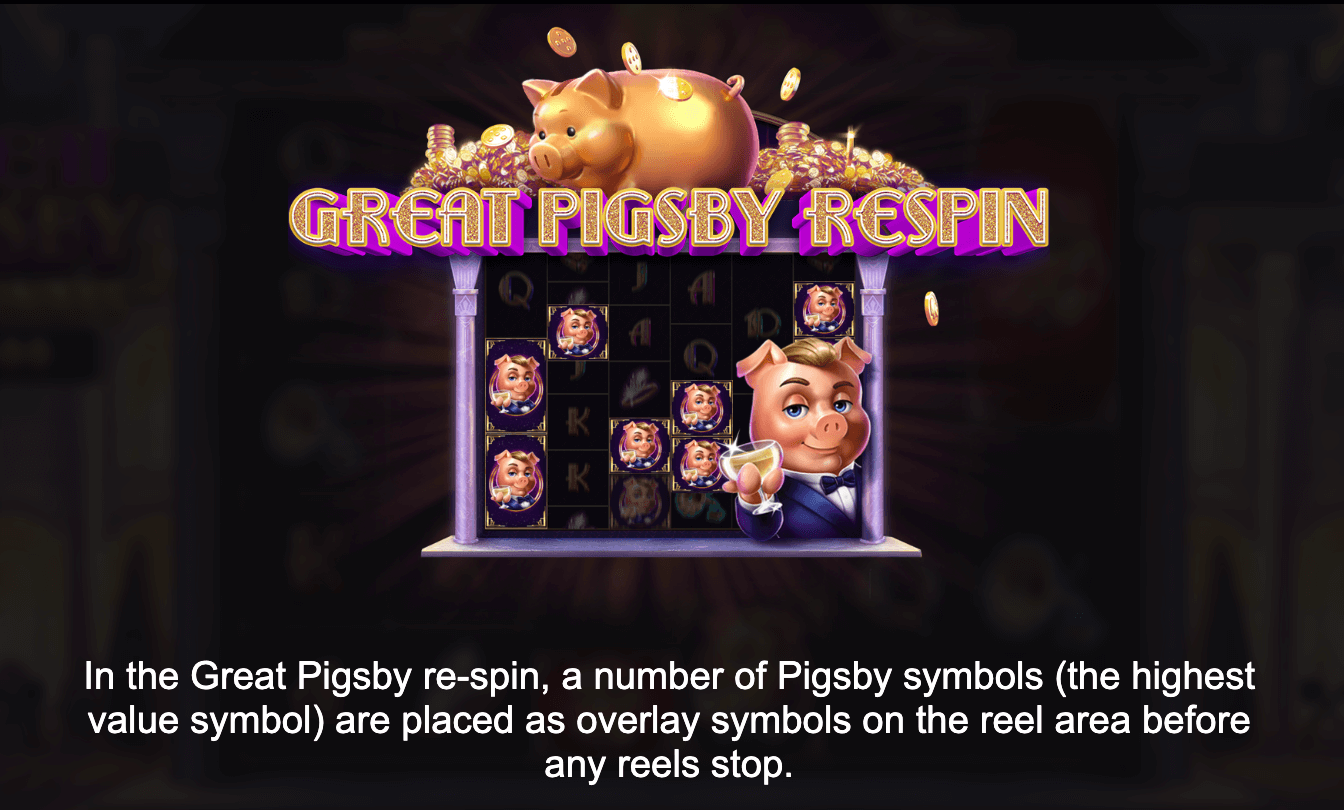 The Great Pigsby Megaways Relaxgaming 123Joker game