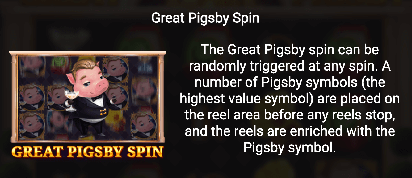 The Great Pigsby Relaxgaming game Joker388