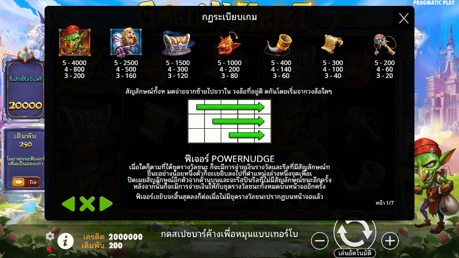 Goblin Heist PowerNudge Pramatic Play joker123 ฝาก ถอน Joker