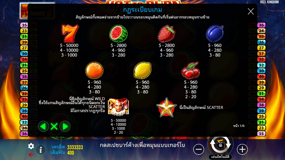 Hot to Burn Extreme Pramatic Play joker123 ฝาก ถอน Joker