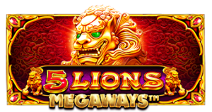 5 Lions Megaways Pramatic Play joker123 แจกโบนัส แจกเครดิตฟรี
