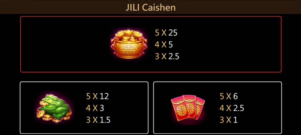 JILI CAISHEN Jili Slot เล่นผ่านเว็บ