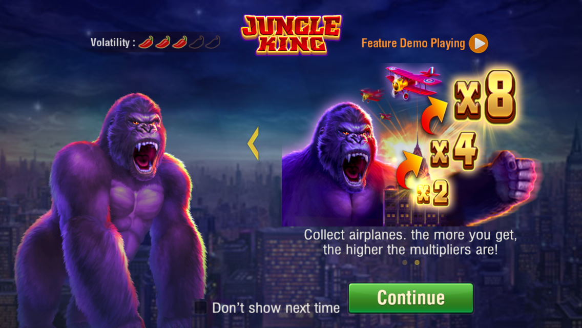Jungle King สล็อตค่าย Jili Slot