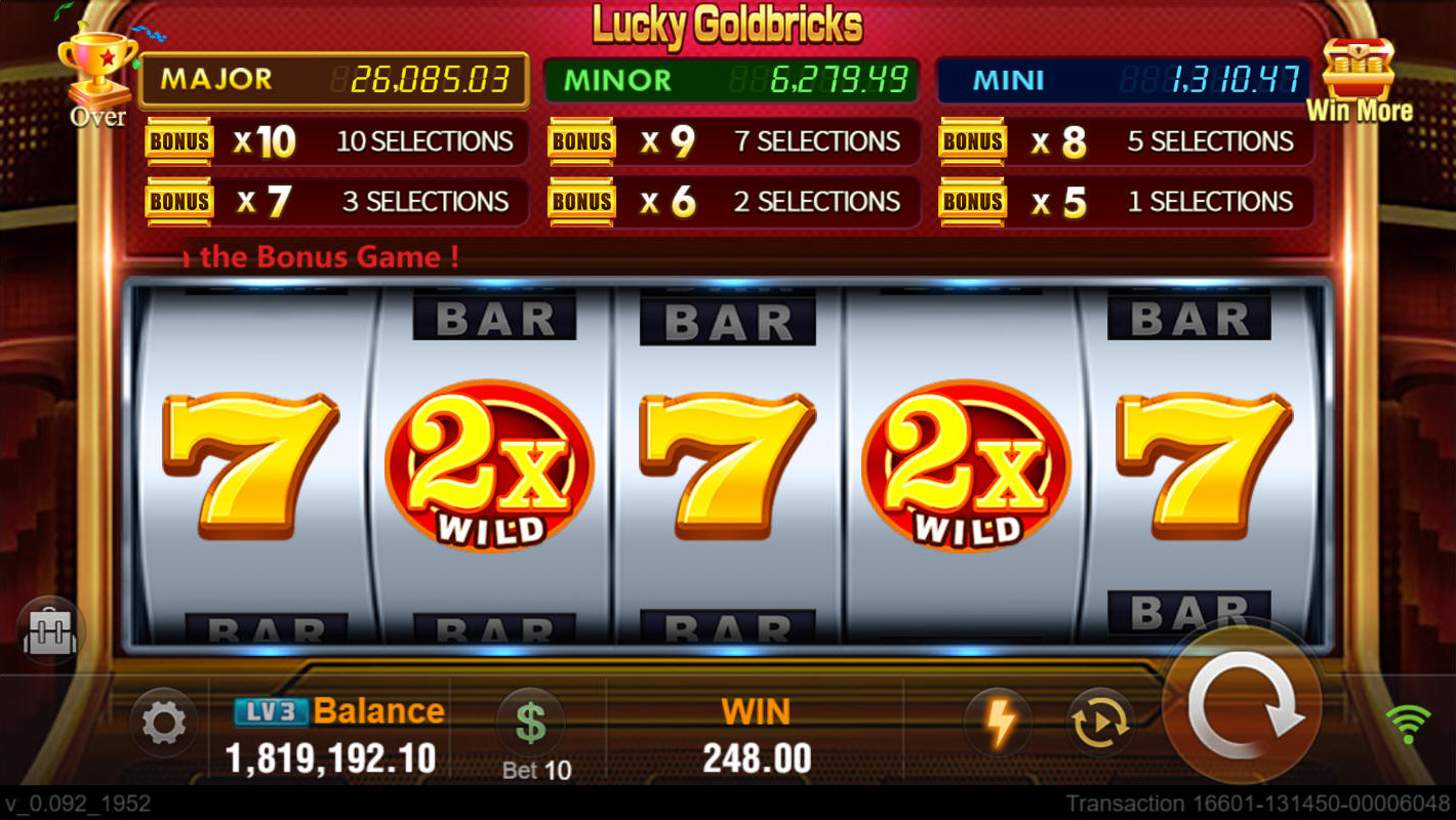 Lucky Goldbricks สล็อต Jili Slot เว็บตรง