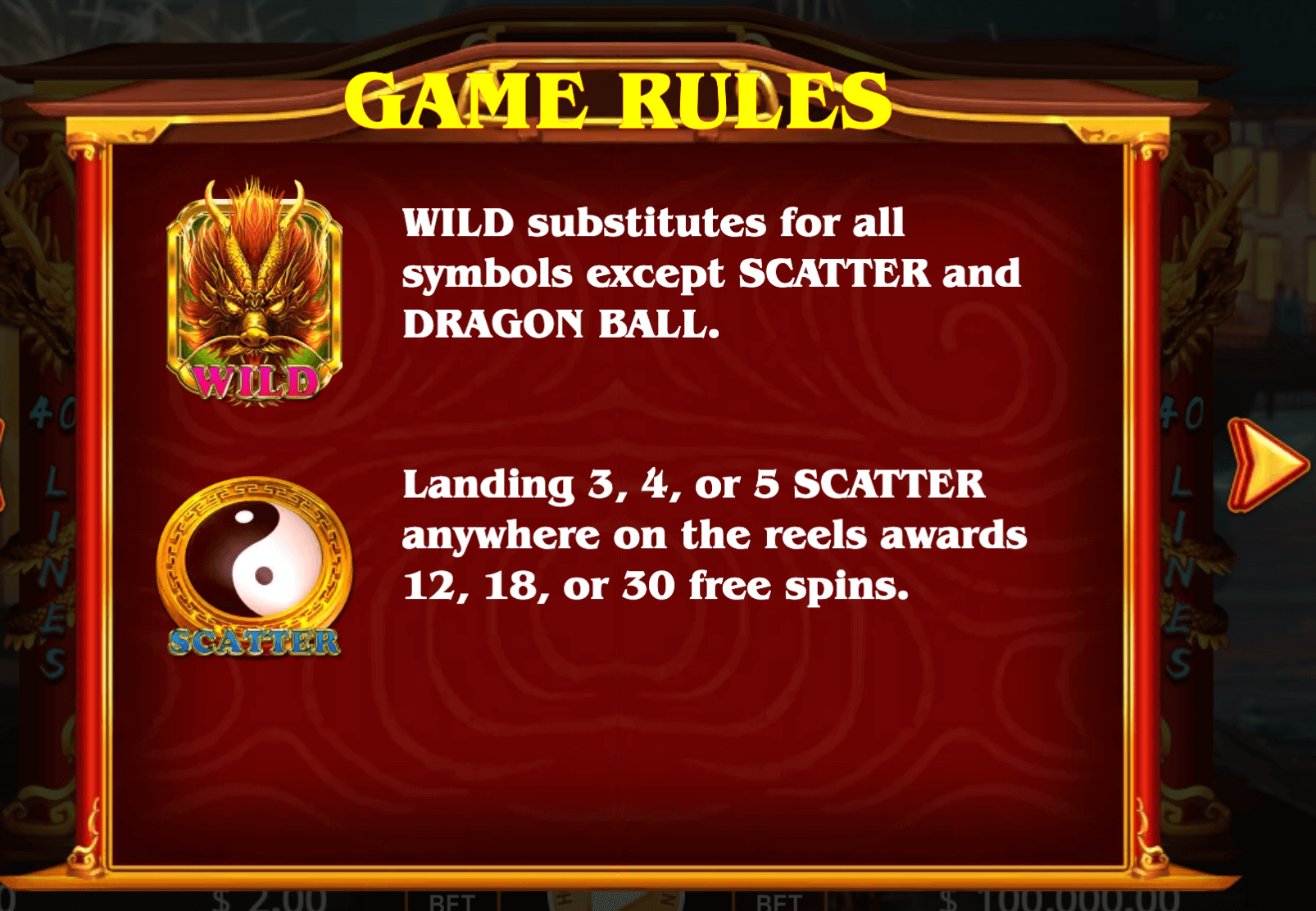 Lucky Golden Dragon Lock 2 Spin KA Gaming game Joker388