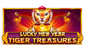 Lucky New Year Tiger Treasures Pramatic Play joker123 แจกโบนัส แจกเครดิตฟรี