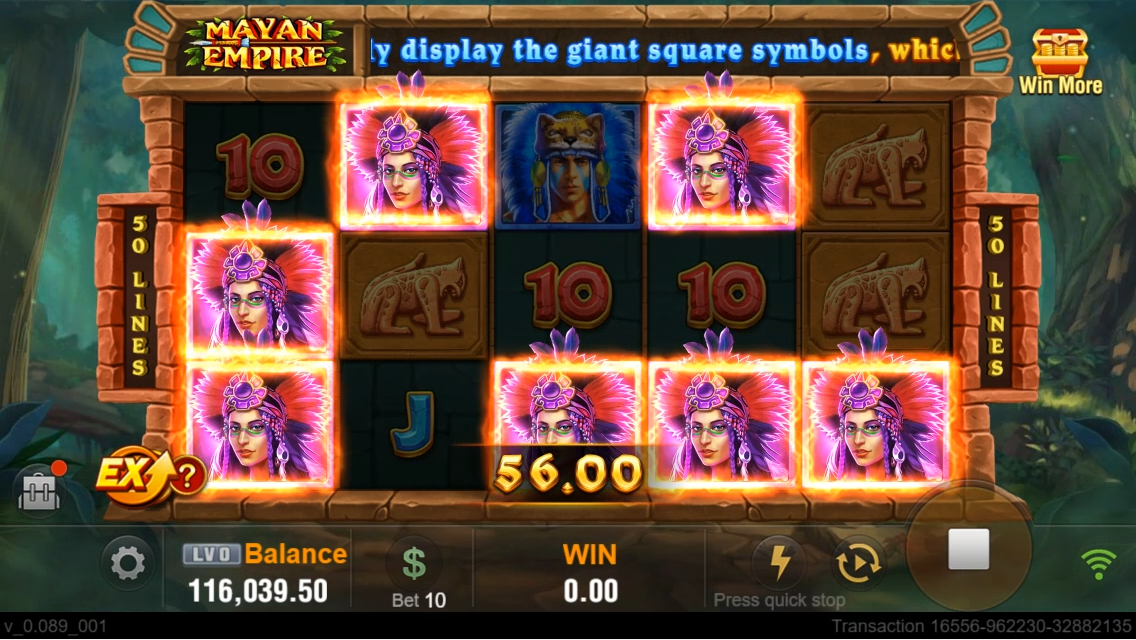 Mayan Empire สล็อต Jili Slot เว็บตรง