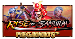 Rise of Samurai Megaways Pramatic Play joker123 แจกโบนัส แจกเครดิตฟรี