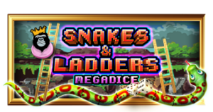 Snakes and Ladders Megadice Pramatic Play joker123 แจกโบนัส แจกเครดิตฟรี