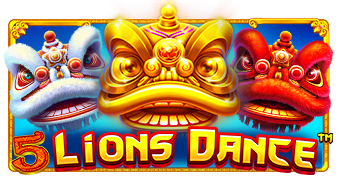 5 Lions Dance Pramatic Play joker123 แจกโบนัส แจกเครดิตฟรี