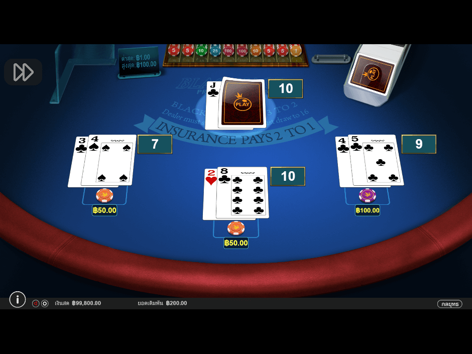 Multihand Blackjack Pramatic Play joker123 รีวิว