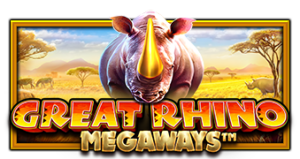 Great Rhino Megaways Pramatic Play joker123 แจกโบนัส แจกเครดิตฟรี