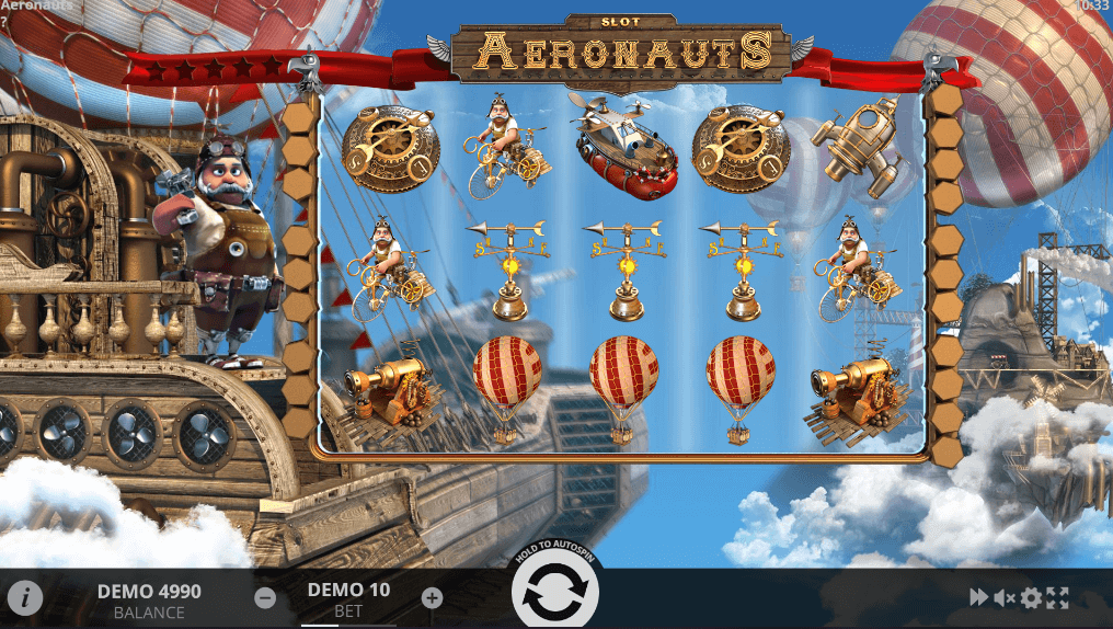 Aeronauts ค่ายเกม Evoplay สล็อต Joker123