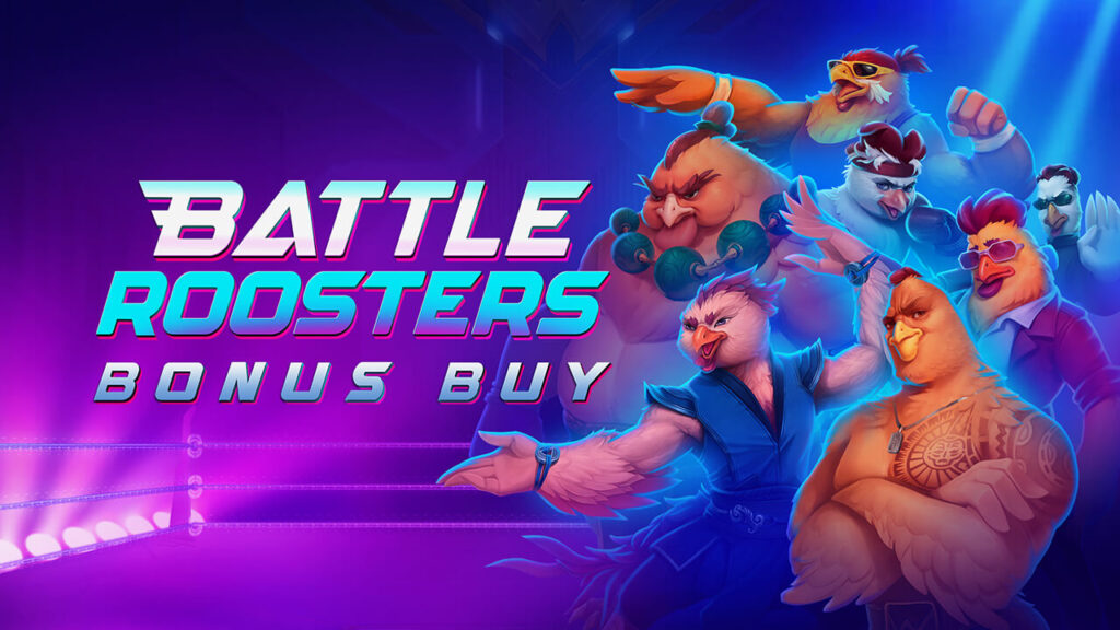 Battle Roosters Bonus Buy Evoplay สล็อตแตกง่าย Joker slot