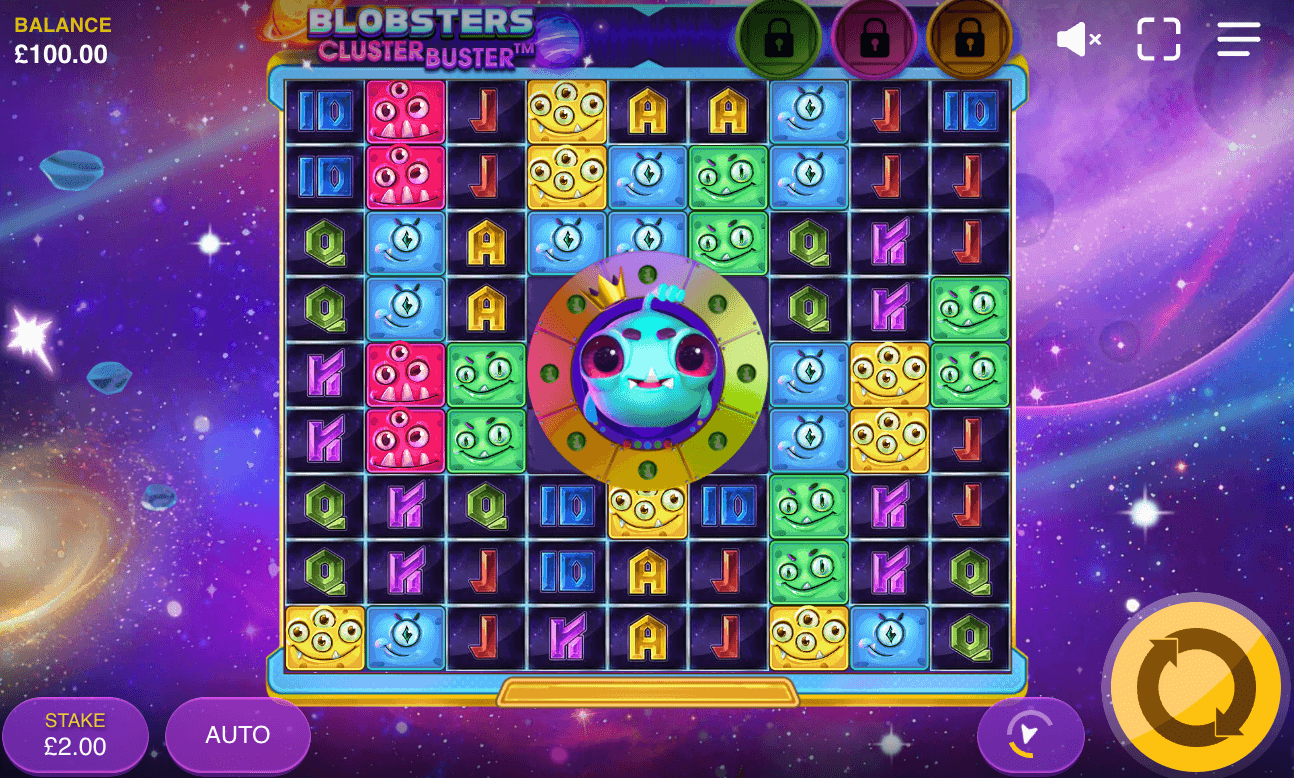 Blobsters Clusterbuster Red Tiger Joker slot