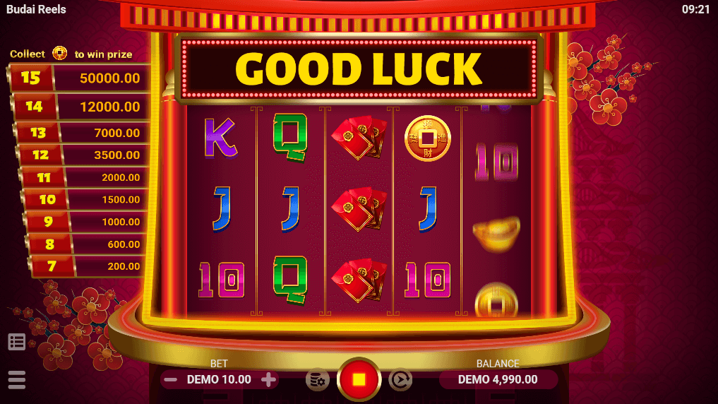 Budai Reels ค่ายเกม Evoplay สล็อต Joker123