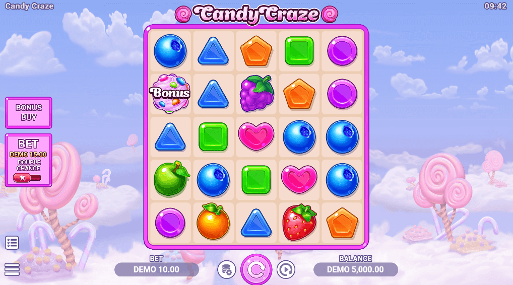 Candy Craze ทดลองเล่นสล็อต Evoplay Joker family