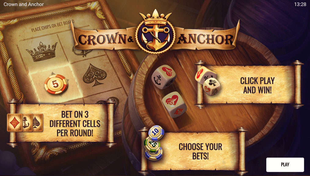 Crown & Anchor Evoplay demo Joker game 123