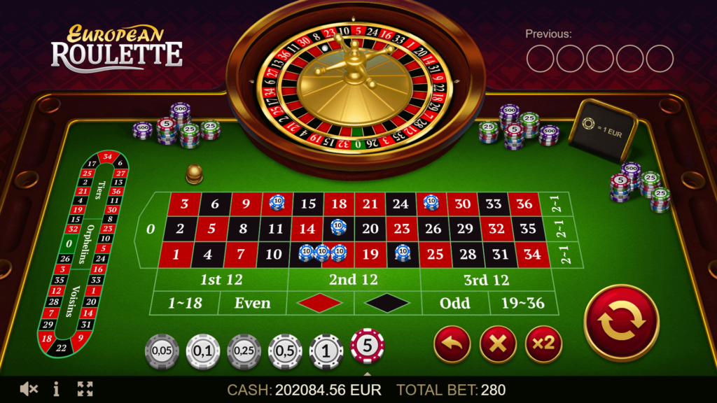 European Roulette ค่ายเกม Evoplay สล็อต Joker123