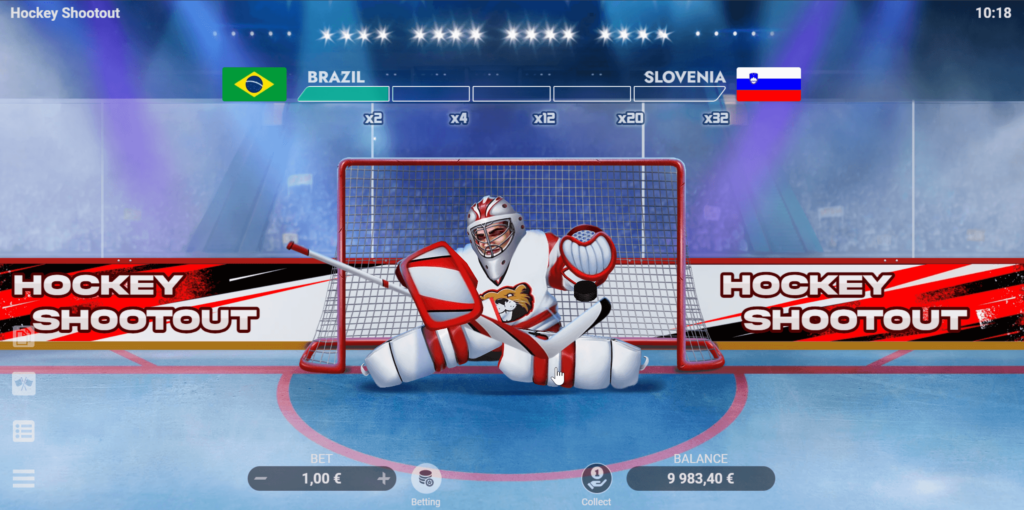 Hockey Shootout-Evoplay pro Joker gaming Joker slot