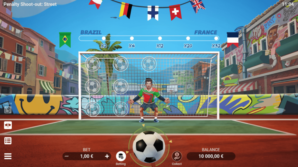 Penalty Shoot-out Street Evoplay สล็อต Joker123th