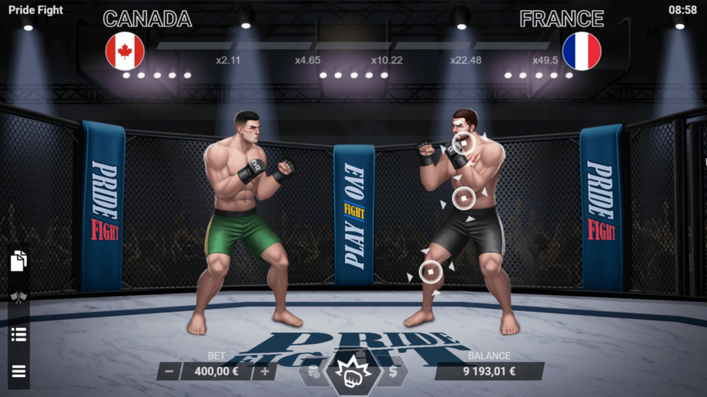 Pride Fight Evoplay slot สล็อตโจ๊กเกอร์