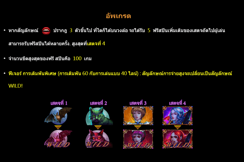 Vampire Kiss CQ9 SLOT สล็อตแตกง่าย Joker slot