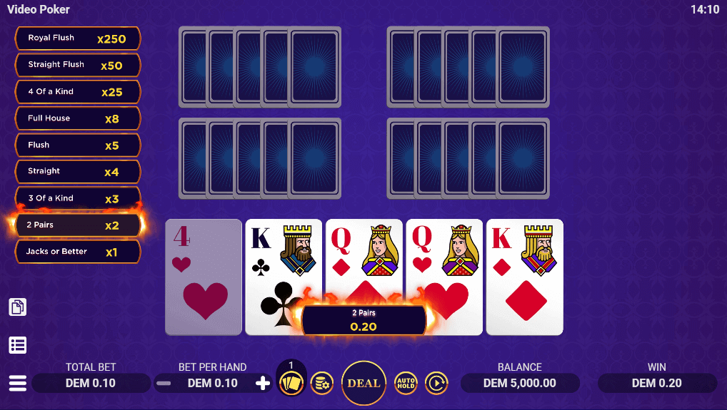 Video Poker Evoplay สล็อต Joker123th