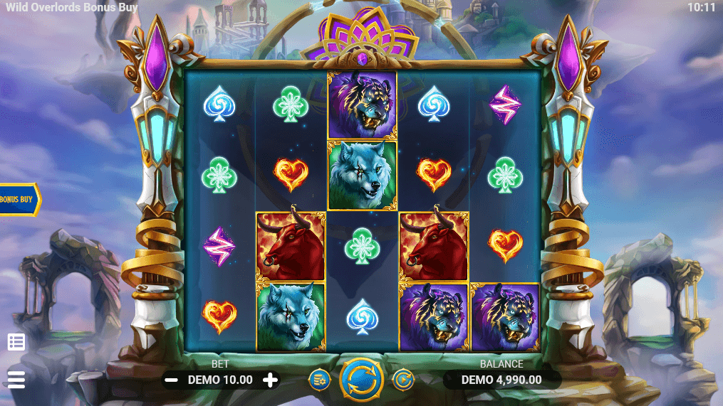 Wild Overlords Bonus Buy สล็อต Evoplay Joker123 slot