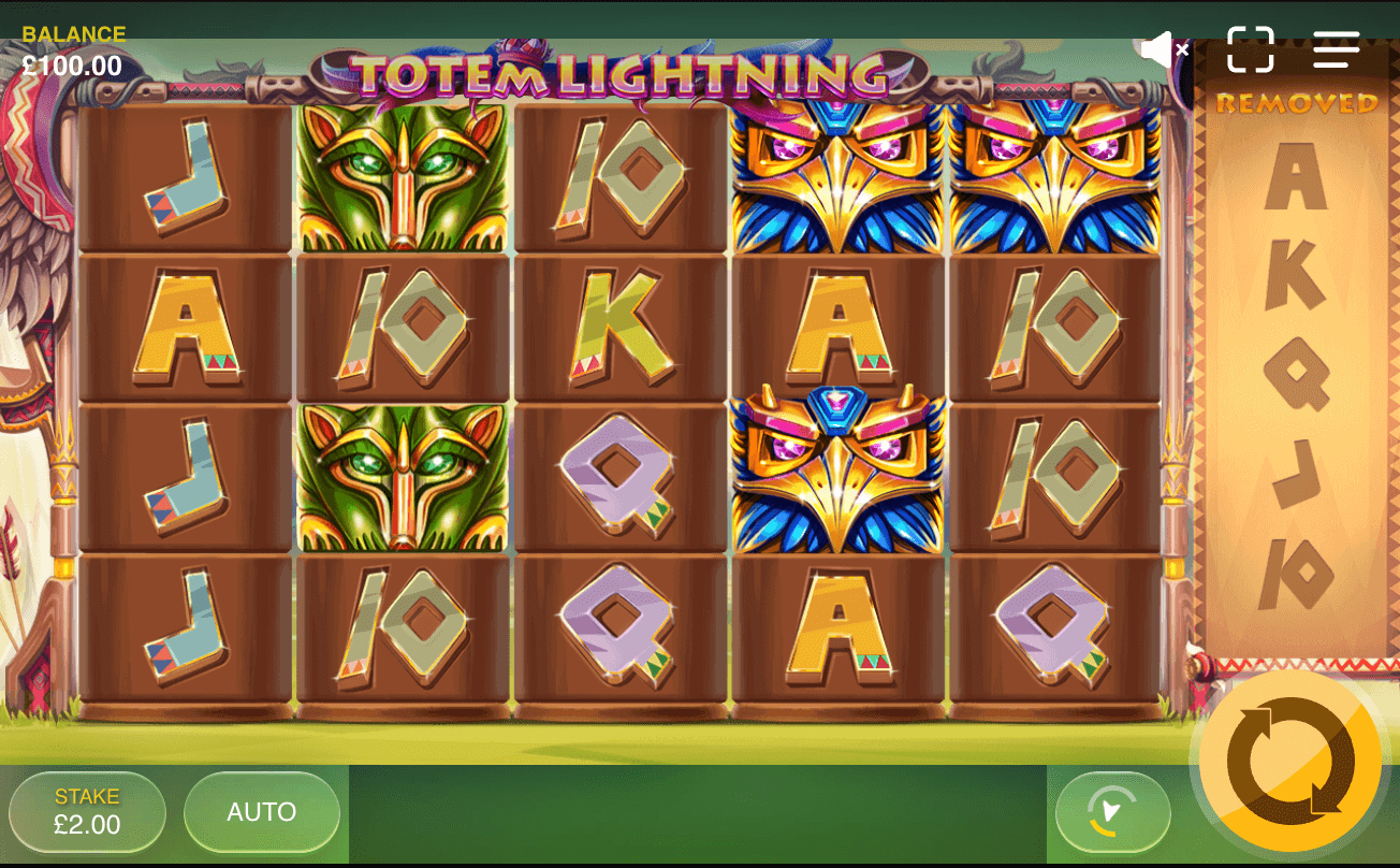 Totem Lightning Red Tiger Joker123 slot